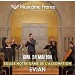 Concert à Evian : Bach, Vivaldi, Mozart, Caccini, Cantemir, Saint-Saëns