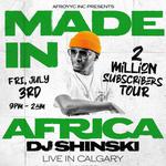 Dj Shinski Live in Calgary July 3rd