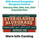 Everglades Bluegrass Festival 2027