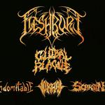 FLESHBORE | GLOBAL PLAGUE | INDOMITABLE | VORPAL | SCARSIN | @OUTHOUSE RECODS