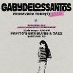 Gaby De Los Santos en Papito's Bar Blues & Jazz