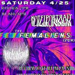 Motel Portrait w/ Femaliens, Mcmansion, & Mothman's Jam Band