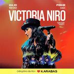 VICTORIA NIRO з концертом  у Рівному  -  24.10.2026  о  18:00