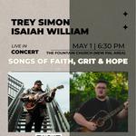 An Evening of Christian Music with Trey Simon & Isaiah William
