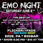 EMO NIGHT FT. FLICKER//FADE LIVE BAND EMO NIGHT
