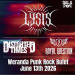 LÝSIS + tour support Distorted Times