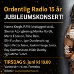 Jubileumskonsert Ordentlig Radio