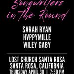 Songwriters in the Round: HvppyMille, Sarah Ryan, + Wiley Gaby