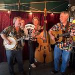 Wildcat Mountain Ramblers at Sam’s Bar-B-Que, with BanjerDan on mandolin!