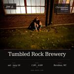joe g @ Tumbled Rock Brewery 