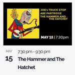 Abe Partridge w/ Joe's Truck Stop and Hammer & The Hatchet @ Brown County Playhouse