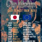 One Machine and Tim "Ripper" Owens South Of Heaven, Bilzen, BE Thursday May 28th, 2026