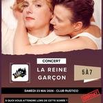 La Reine Garçon en concert et projection