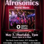 Arts Council Presents Afrosonics / An Idaho Gives Event
