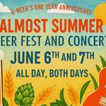 U-Neek Crucible Brewing - Almost Summer 1 Year Anniversary Party 2026