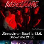 Radelmare Jännevirran Baarilla 13.6.