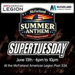 American Legion - McFarland - Summer Anthem!