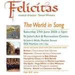 Felicitas concert:  The World in Song