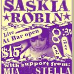 Saskia Robin - EP Launch at Bar Open