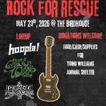 Rock For Rescue - Benefit show for Young Williams Animal Shelter - 5/23/26 @The Birdhouse 