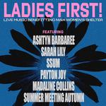 Ladies First! Live music benefiting NWA's women's shelters. 