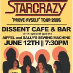 Starcrazy @ Dissent Bar w/ Aiffel and Sally's Sewing Machine