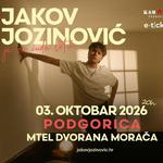 Jakov Jozinović | Ja za čuda letim | Podgorica