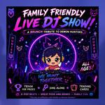 A Tribute to K-Pop Demon Hunters: Family Friendly Live DJ Brunch
