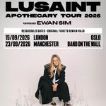 Lusaint Apothecary Tour 2026