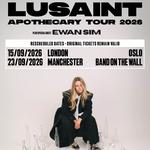 Lusaint Apothecary Tour 2026