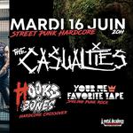 The Casualties + Hooks & Bones + Your new favorite tape