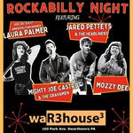 Rockabilly Night: Mighty Joe Castro, Jared Petteys & the Headliners, Mozzy Dee, Laura Palm