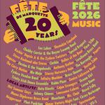 Zydeco Voodoo at the Fete De Marquette 2026 @ 4PM