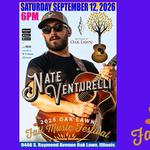 Nate Venturelli at Oak Lawn Fall Music Festival