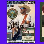 Nate Venturelli at Lowell Fest with Chris Lane at Nassau Park Grand Opening