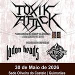 Cult of the Tape | Toxik Attack + Ladon Heads + Shatterstone | Guimarães