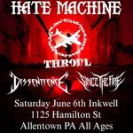 Hate Machine at the Inkwell