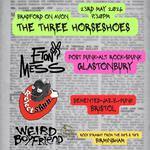 The Three Horseshoes brings you ETON MESS +2 supports 