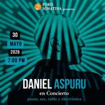 Daniel Aspuru en concierto