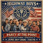 Highway Boys - Zach Bryan Tribute Band @ Party at the Point, Mount Pleasant SC