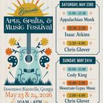 Isaac Atkins Live @Blairsville Arts, Crafts and Music Festival  2026