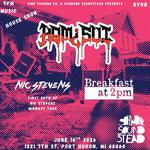 Homisui, Breakfast at 2pm, Nic Stevens - SchwonkSoundStead Port Huron MI 