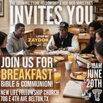 MOB TOUR - GROWING STONE SABBATH BREAKFAST - BELTON, TX