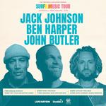 Jack Johnson, Ben Harper, John Butler 