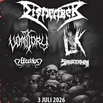 Dismember, Vomitory, LIK, Offerblod & Sanctrum på Parksnäckan