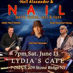 Neil Alexander & NAIL return to Lydia's Jazz Series