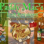 Paddy Mac's BBQ Featuring the Andrew Morris Band Trio