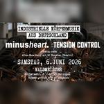 TENSION CONTROL + MINUSHEART Solingen Industrielle Körpermusik aus Deutschland