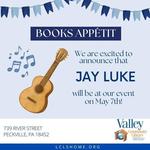 Jay Luke live at Peckville Valley Community Library May 7th