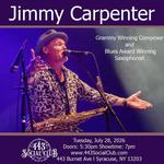 Jimmy Carpenter Band - Syracuse, NY